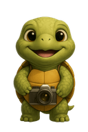 Baby SnapTurtle mascot